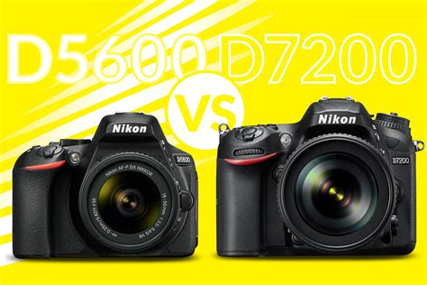 Nikon D7200 vs Nikon D5600 Karşılaştırma